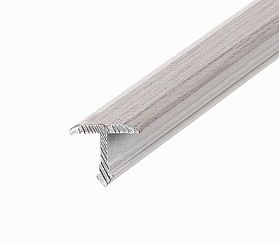 Порог (стык) Русский профиль Т-образный декорированный, 13*1800 мм, Дуб леванте